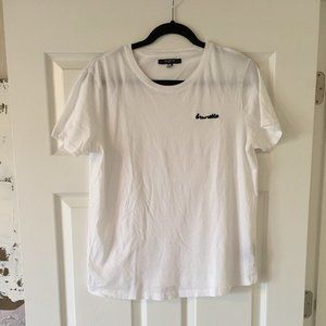 Brunette The Label White T-Shirt